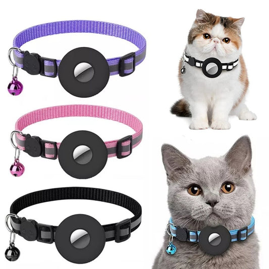AirTag Pet Collar – Waterproof & Reflective